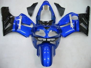 Descuento Carenados Moto Kawasaki ZX12R 2002-2006 - Azul Negro Brillante