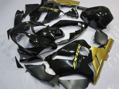 Descuento Carenados Moto Kawasaki ZX12R 2002-2006 - Negro Brillante Oro