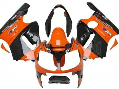 Descuento Carenados Moto Kawasaki ZX12R 2002-2006 - Naranja Negro Elf Bridgestone
