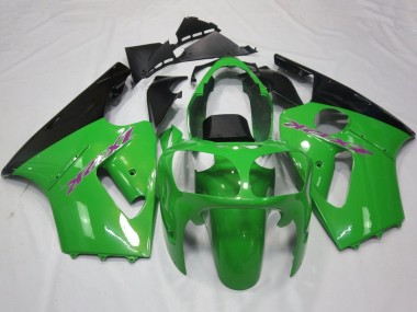 Descuento Carenados Moto Kawasaki ZX12R 2002-2006 - Verde Negro Púrpura
