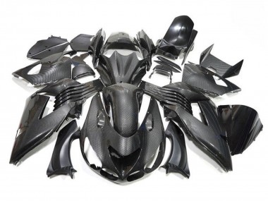 Descuento Carenados Moto Kawasaki ZX14R ZZR1400 2006-2011 - Falso FibraCarbono