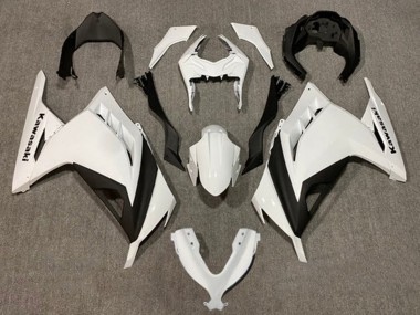 Descuento Carenados Moto Kawasaki EX300 2013-2024 - Blanco Perla Negro
