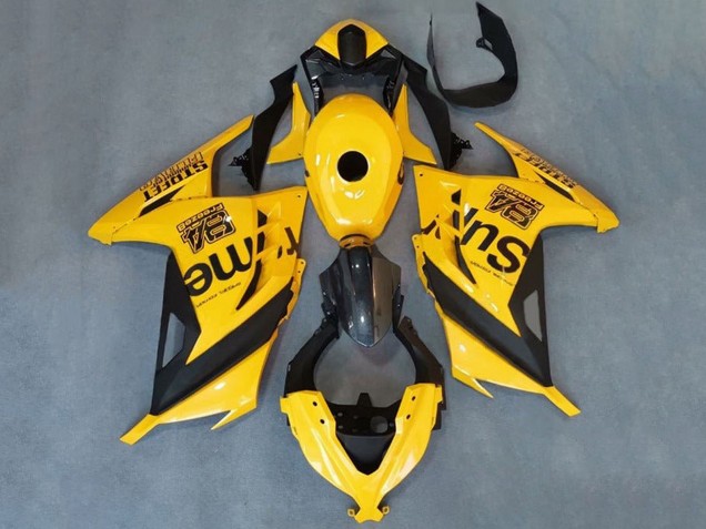 Descuento Carenados Moto Kawasaki EX300 2013-2024 - Amarillo Negro Supreme