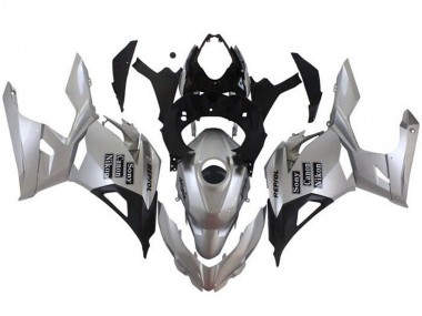 Descuento Carenados Moto Kawasaki Ninja 400 2018-2024 - Plata Negro Repsol