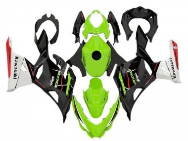 Descuento Carenados Moto Kawasaki Ninja 400 2018-2024 - Verde Negro Blanco Rojo