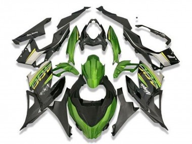 Descuento Carenados Moto Kawasaki Ninja 400 2018-2024 - Verde Negro Gris