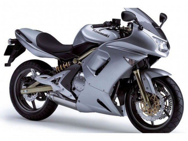 Descuento Carenados Moto Kawasaki Ninja 650 EX650 2006-2008 - Plata Metalizado