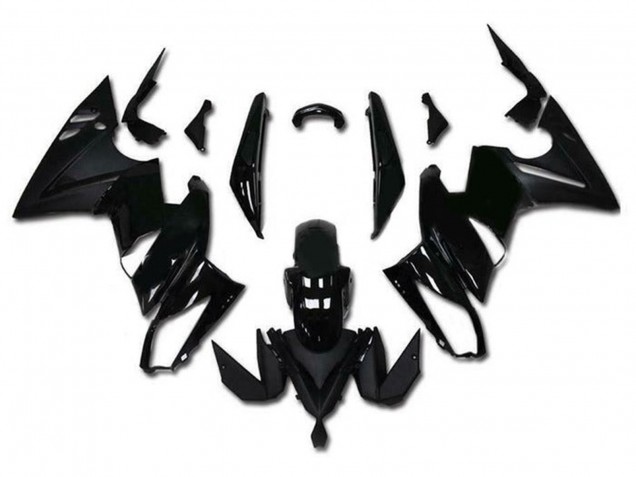 Descuento Carenados Moto Kawasaki Ninja 650 EX650 2009-2011 - Negro Brillante Negro Mate