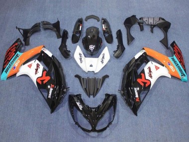 Descuento Carenados Moto Kawasaki Ninja 650 EX650 2012-2016 - Negro Brillante Blanco Naranja Azul Rojo