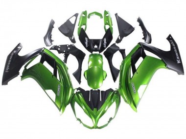 Descuento Carenado Moto Kawasaki Ninja 650 EX650 2012-2016 - Verde Negro Mate