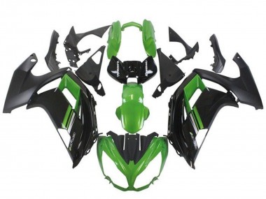 Descuento Carenados Moto Kawasaki Ninja ER6F 2012-2014 - Verde Negro