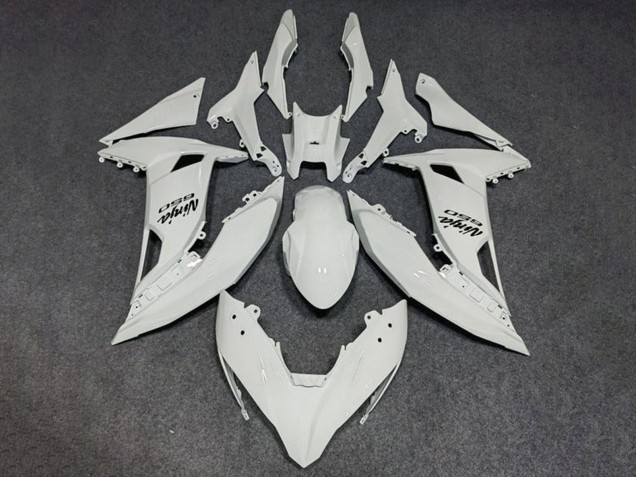 Descuento Carenados Moto Kawasaki Ninja 650 EX650 2017-2019 - Blanco Negro
