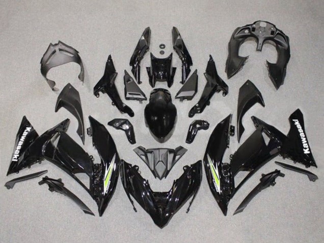 Descuento Carenados Moto Kawasaki Ninja 650 EX650 2017-2019 - Negro Blanco Verde Blanco