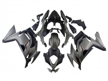 Descuento Carenados Moto Kawasaki Ninja 650 EX650 2020-2025 - Gris Mate Negro Mate