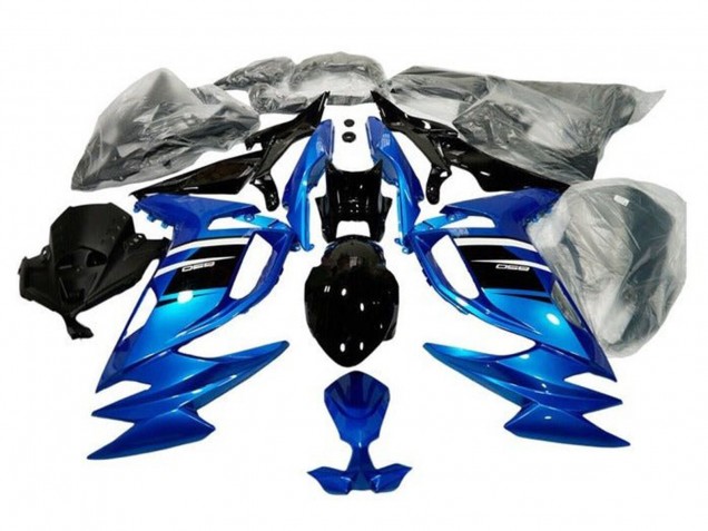 Descuento Carenados Moto Kawasaki Ninja 650 EX650 2020-2025 - Azul Blanco Negro