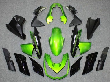 Descuento Carenados Moto Kawasaki Z1000 2010-2013 - Verde Negro