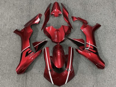 Descuento Carenados Moto Yamaha YZF R1 2015-2019 - Rojo Blanco Negro