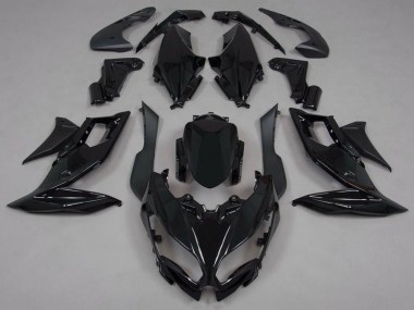 Descuento Carenados Moto Kawasaki Versys 650 2015-2021 - Negro Brillante