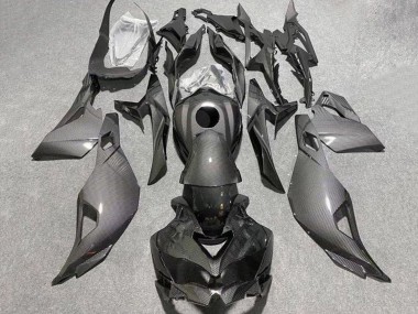 Descuento Carenados Moto Kawasaki ZX25R ZX-25R 2019-2025 - Negro Falso FibraCarbono
