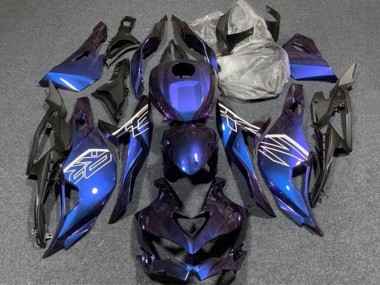 Descuento Carenados Moto Kawasaki ZX25R ZX-25R 2019-2025 - Púrpura Azul Gradiente