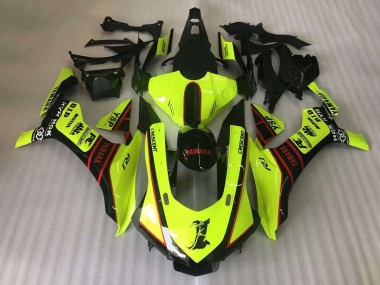 Descuento Carenados Moto Yamaha YZF R1 2015-2019 - Amarillo Rojo Negro Motul YSP