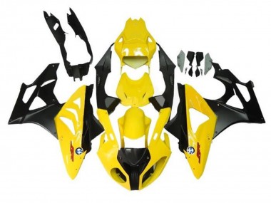 Descuento Carenados Moto BMW S1000RR 2009-2014 - Amarillo Negro Mate