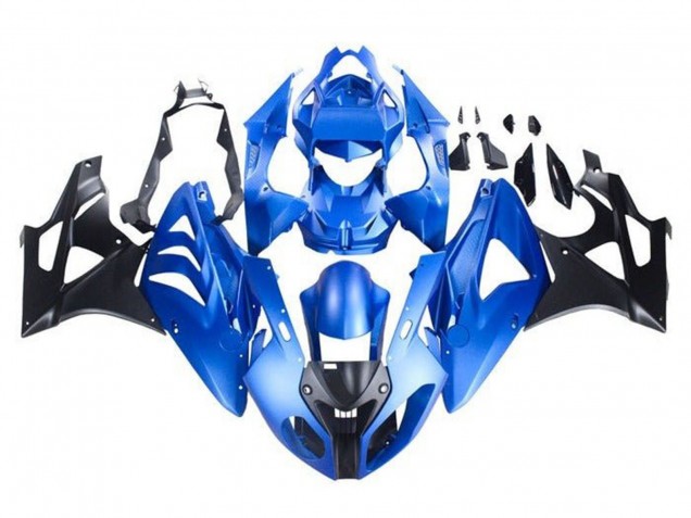Descuento Carenado Moto BMW S1000RR 2009-2014 - Azul Negro Brillante