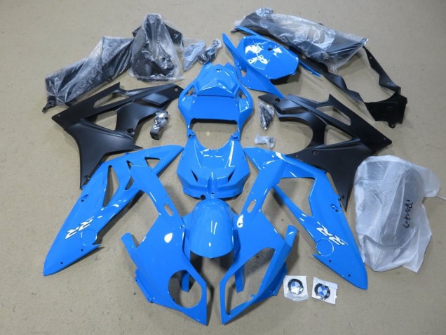 Descuento Carenado Moto BMW S1000RR 2009-2014 - Azul Negro Mate