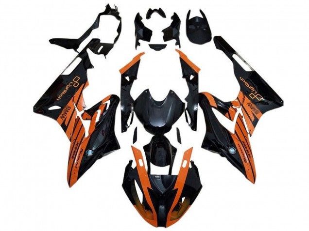 Descuento Carenado Moto BMW S1000RR 2015-2016 - Naranja Negro Brillante
