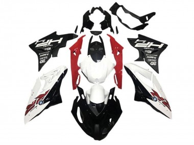 Descuento Carenados Moto BMW S1000RR 2015-2016 - Blanco Rojo Negro HP RR