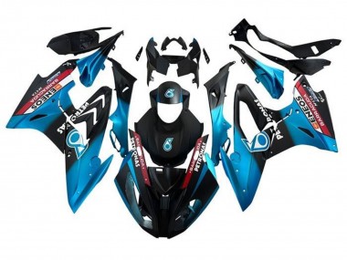 Descuento Carenados Moto BMW S1000RR 2017-2018 - Azul Rojo Negro Mate Petronas