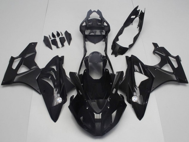 Descuento Carenados Moto BMW S1000RR 2017-2018 - Negro Brillante Negro Mate
