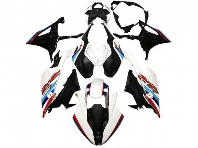 Descuento Carenados Moto BMW S1000RR 2019-2022 - Blanco Azul Rojo Azul Claro