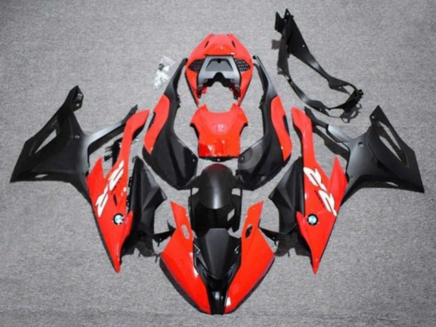 Descuento Carenado Moto BMW S1000RR 2019-2022 - Rojo Blanco Negro Mate