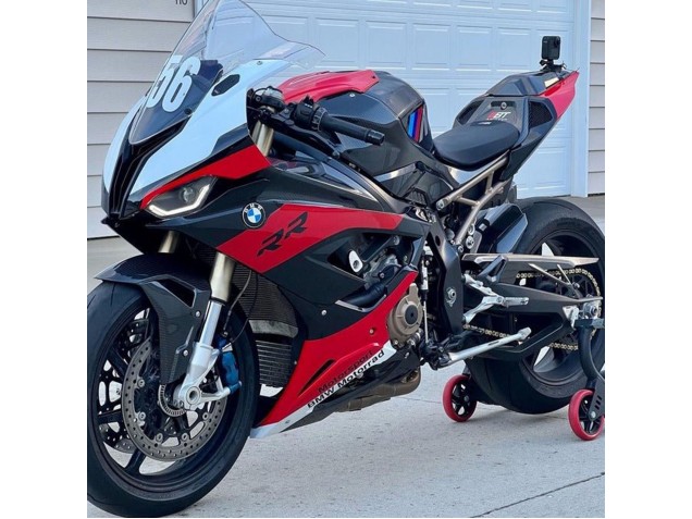 Descuento Carenados Moto BMW S1000RR 2019-2022 - Rojo Negro Blanco