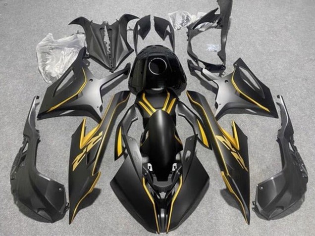 Descuento Carenados Moto BMW S1000RR 2019-2022 - Negro Mate Oro