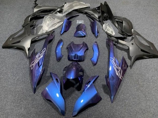 Descuento Carenados Moto BMW S1000RR 2019-2022 - Azul Negro Mate