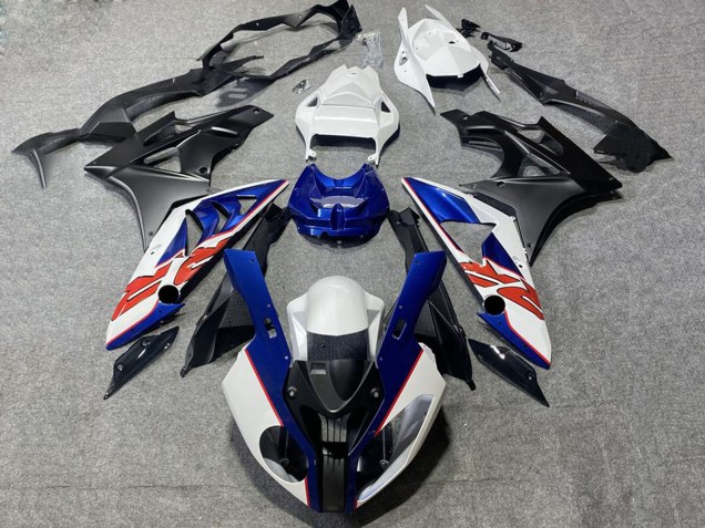 Descuento Carenados Moto BMW S1000RR 2019-2022 - Azul Blanco Rojo Negro