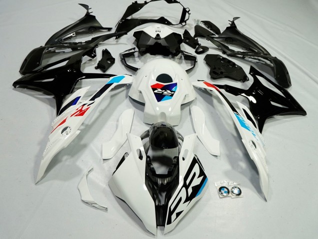 Descuento Carenados Moto BMW S1000RR 2023-2024 - Blanco Azul Claro Rojo Negro Brillante