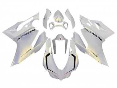 Descuento Carenados Moto Ducati Panigale 1199 2011-2014 - Blanco Perla Corse