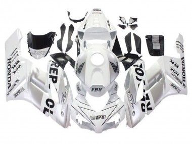 Descuento Carenados Moto Honda CBR1000RR 2004-2005 - Blanco Plata Negro Repsol