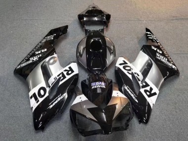 Descuento Carenado Moto Honda CBR1000RR 2004-2005 - Plata Blanco Negro Brillante Repsol