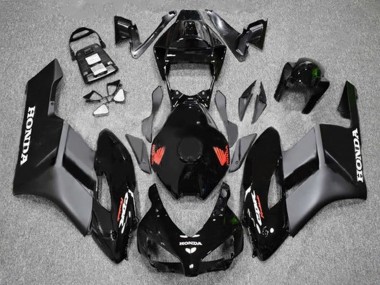 Descuento Carenados Moto Honda CBR1000RR 2004-2005 - Negro Brillante Negro Mate Rojo