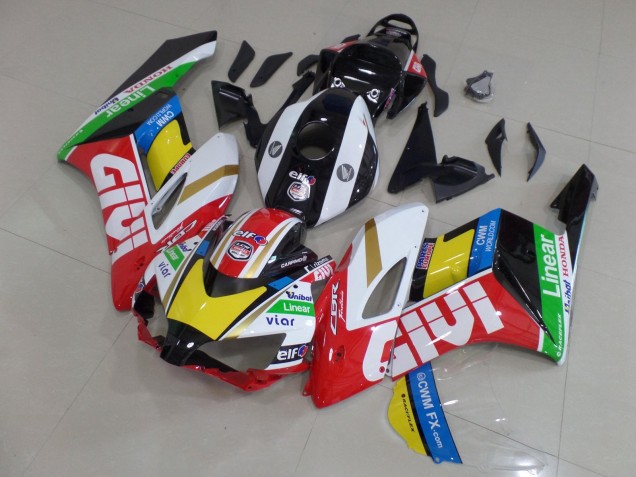 Descuento Carenados Moto Honda CBR1000RR 2004-2005 - Blanco Rojo Negro Amarillo Verde Givi