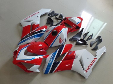 Descuento Carenados Moto Honda CBR1000RR 2004-2005 - Blanco Rojo Azul Negro HRC