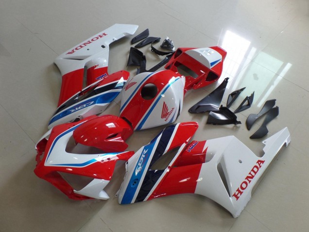 Descuento Carenados Moto Honda CBR1000RR 2004-2005 - Blanco Rojo Azul Negro HRC