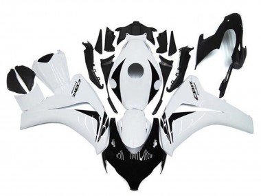Descuento Carenados Moto Honda CBR1000RR 2008-2011 - Blanco Negro Brillante
