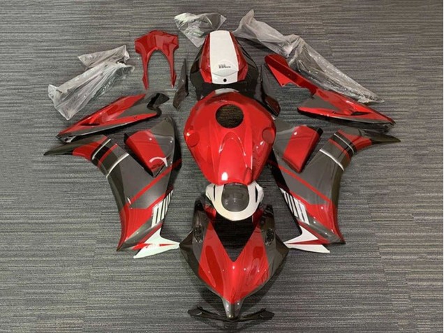 Descuento Carenados Moto Honda CBR1000RR 2012-2016 - Rojo Gris Blanco