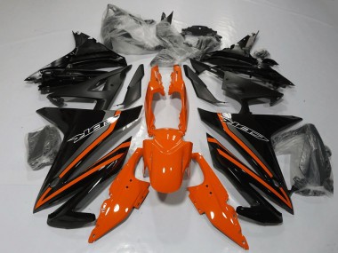 Descuento Carenados Moto Honda CBR500R 2016-2018 - Naranja Gris Negro Brillante