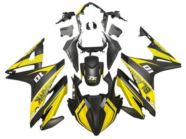 Descuento Carenados Moto Honda CBR500R 2016-2018 - Amarillo Negro Mate